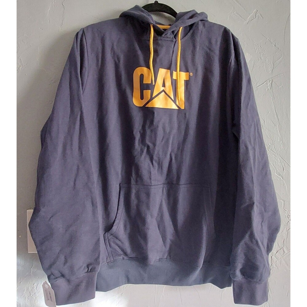 CAT Sweater Men XXL, 22 Inch Of Armp To Armp And 27 Long, Cotton, Polyester